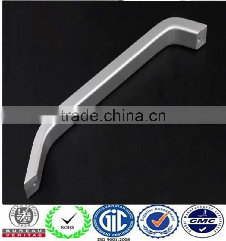 Anodized OEM color powder coated aluminum fancy cabinet handles