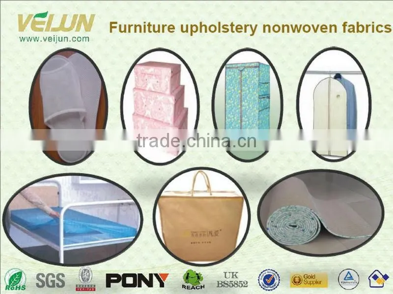 Waterproof and Reusable PP Spun Bond Non Woven Fabric for Home Textile Dust Cover