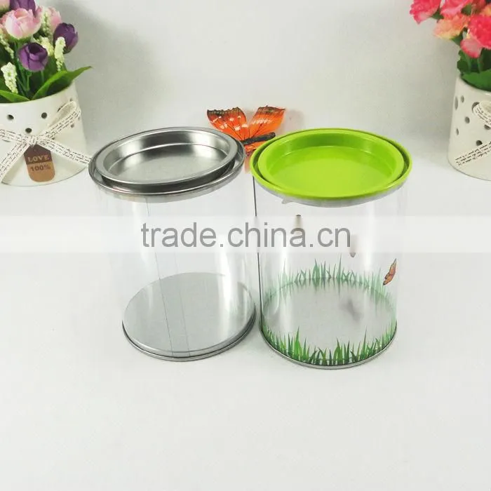 PVC TIN BUCKET WITH METAL HANDLE