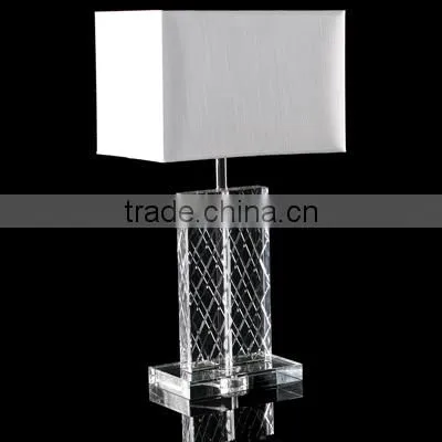 Manufacturer's good quality crystal table lamp for hotel