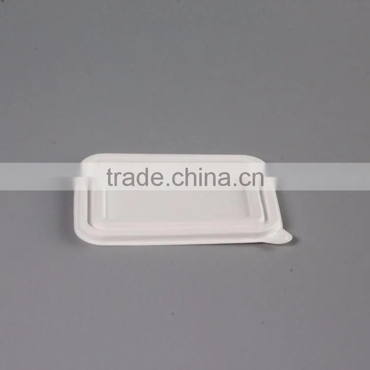 Biodegradable eco-friendly corn starch boxes customized design 1000ml