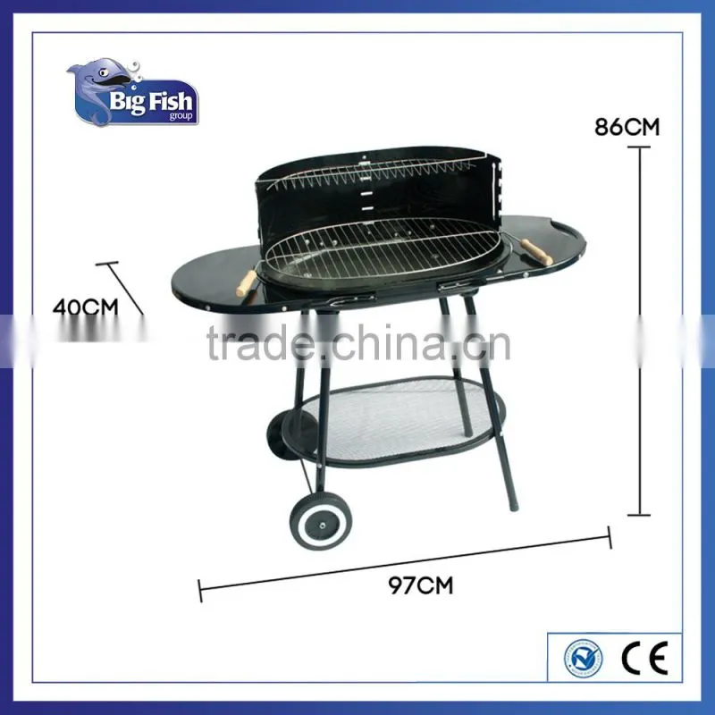 Oval BBQ set