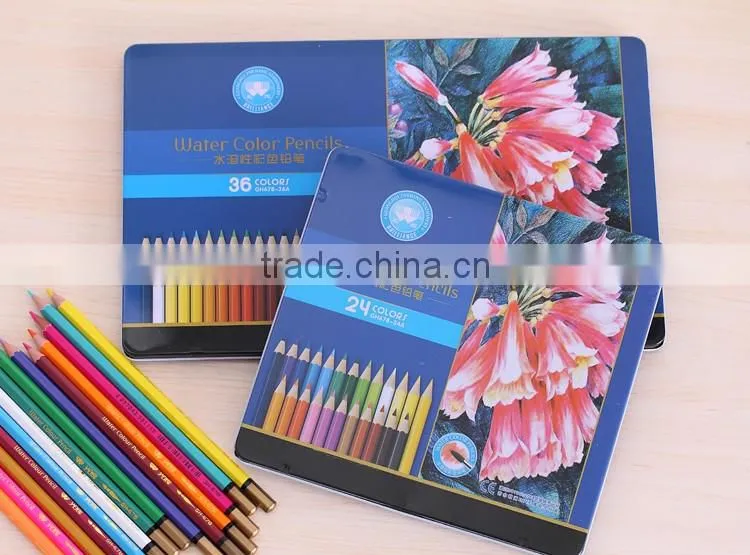 Factory Wholesale Mr. Cuya 7 Inch 18 Colors Break Resistance Colored Pencil Set