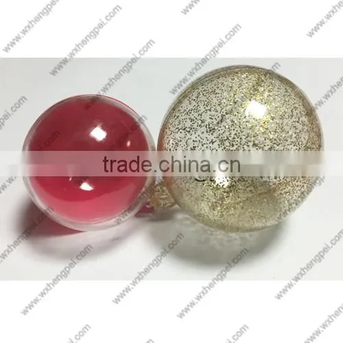 Cleverish portable cute ball plastic storage jewelry wedding box kit