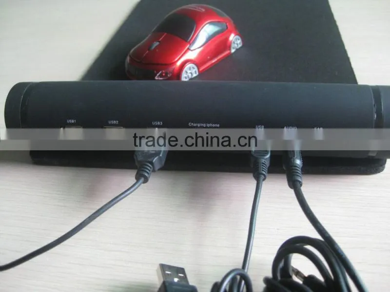 multifunction mouse pad with usb hub& webkey&led light/multimedia mouse pad with hot keys