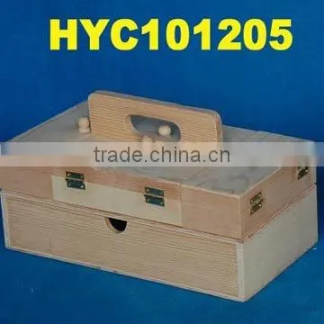 Wooden Sewing Box