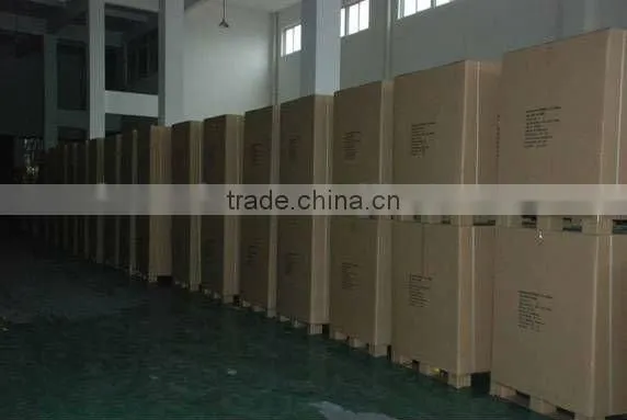 Supermarket multi-cells corrugated cardboard display pallet for Auto accessories