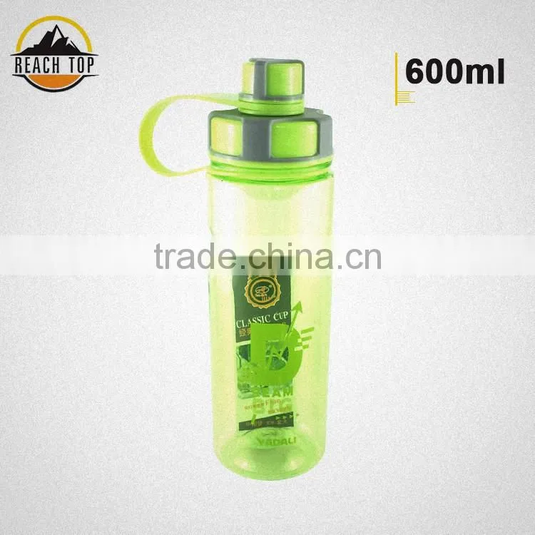 2018 new style round space cup water bottle with handle