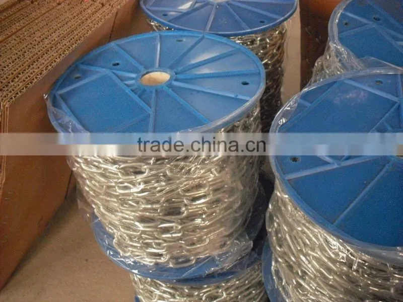 Galvanized short link chain medium link chain long link chain