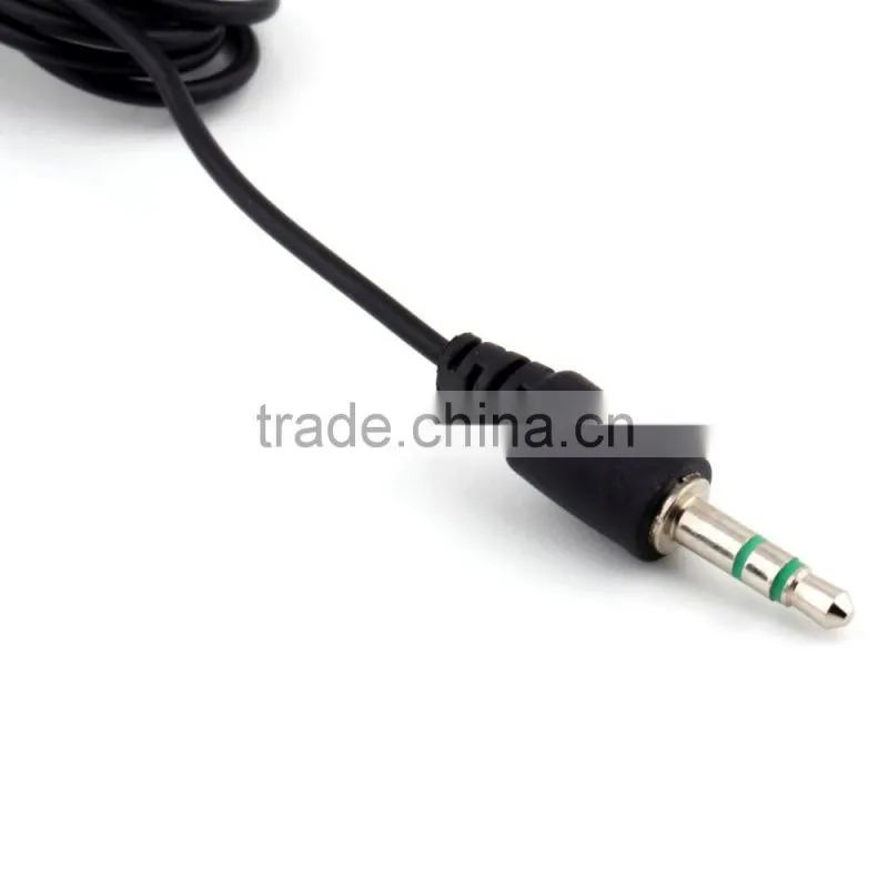 Portable Mini Microphone Speaker 3.5mm Tie Lapel Lavalier Microphone Clip for Lectures Teaching