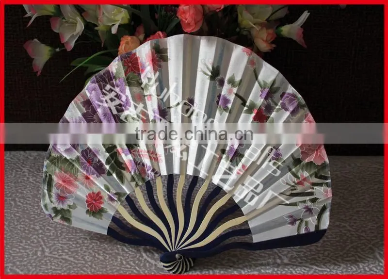 Customized bamboo ladies gift fan