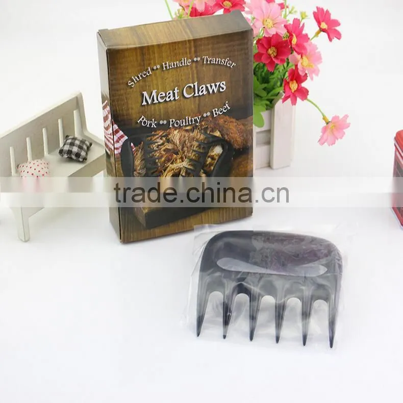 2 pcs/box Food Grade Pulled Pork Accessories Portable BBQ Tools Meat Claws