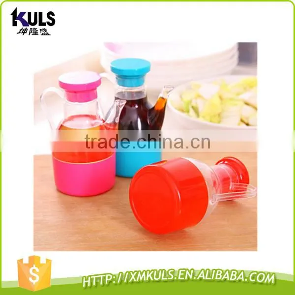 Colorful kitchen oil bottle cooking oil plastic bottle