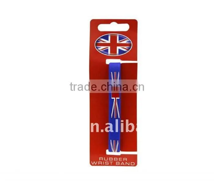 flag wristband country flag silicone rubber wristbands
