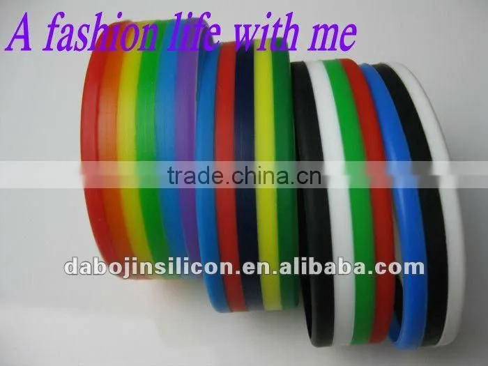 3 layers colors rubber band