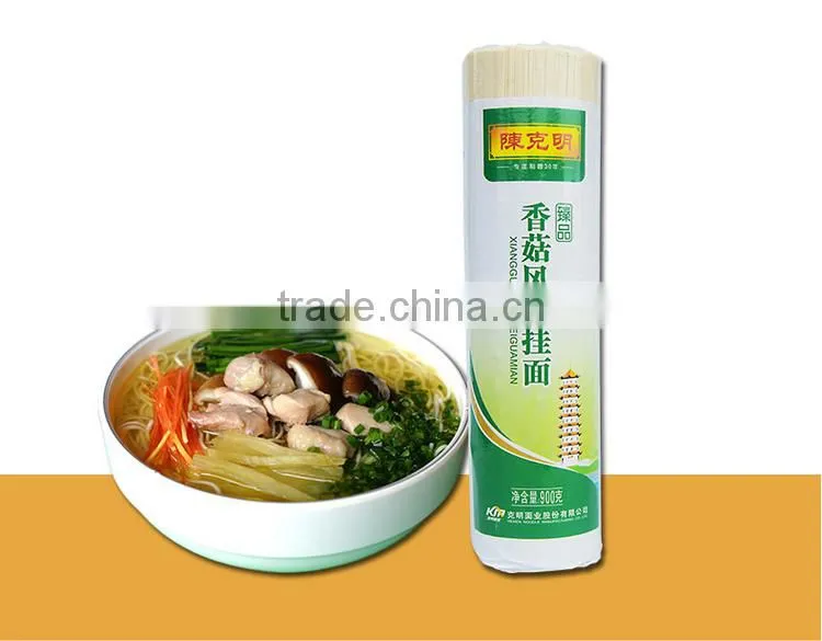Mushroom flavor dry noodles product with high quality