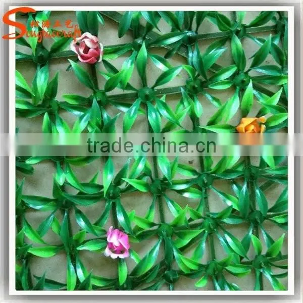 2016 International certified professional leisure venues fire resistant artificial grass wall