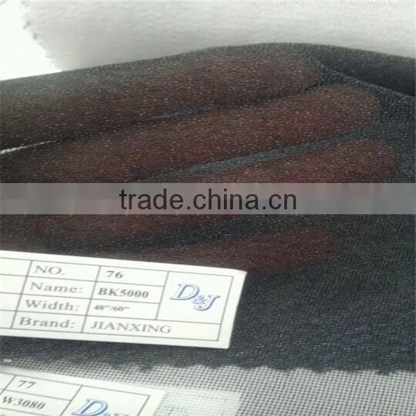 Nonwoven fusible interlining double dots glue dot glue interlining