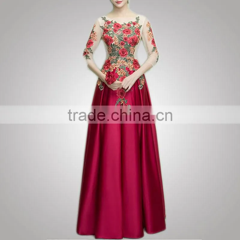 Fashion Korean Top Seller Classical Design Wedding Dress For Special Occasion