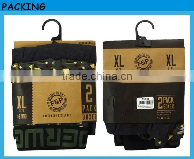 Good Quality Men Underwear Boxers with OEM service