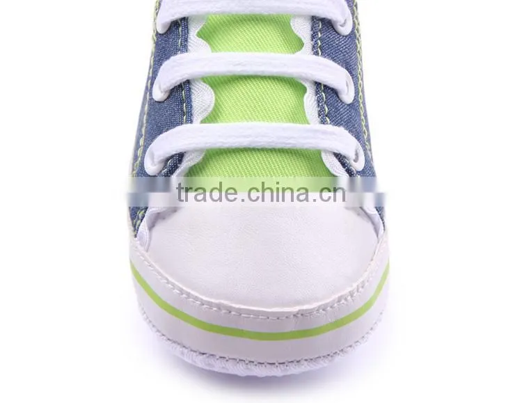Ruffles infant toddler mori girl's sneaker soft bottom