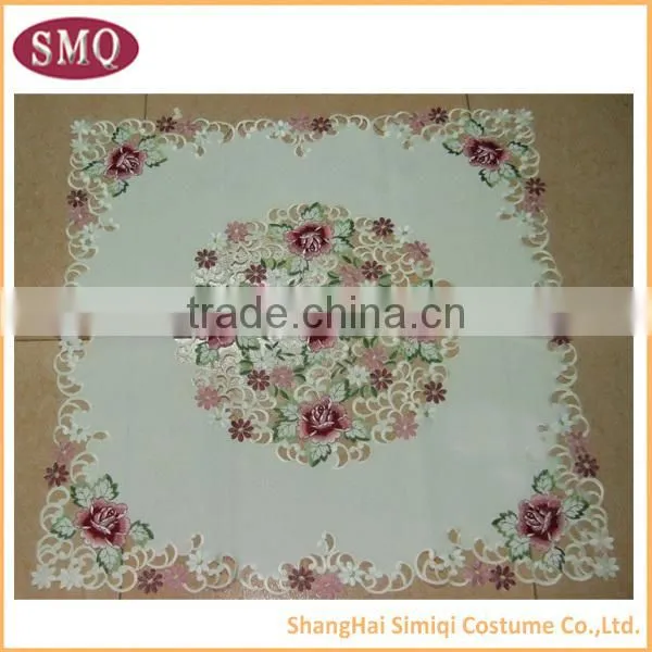 hot selling new design embroidery waterproof outdoor tablecloth