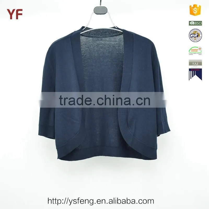 Shrug women half sleeve cardigan sweater