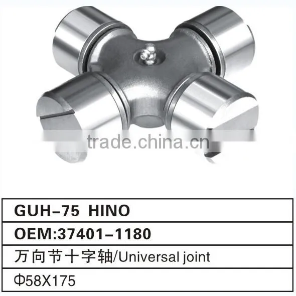 58X175mm GUH75 auto parts telescopic universal joints