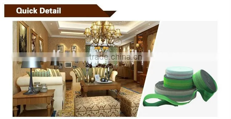 High quatity Furniture Elastic Sofa Webbing LOW Price