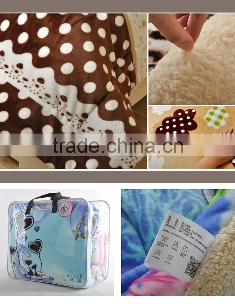 Best Price Warm Printed Throw Quilt