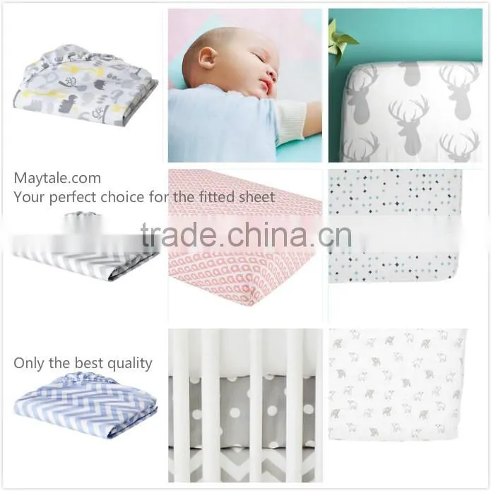 Popular Unisex Crib Sheet and Changing Pad Cover