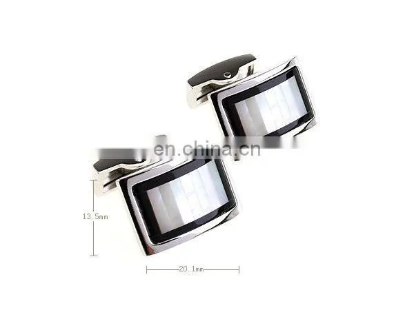 fashion mop cufflinks shell cufflinks men's jewelry high quality