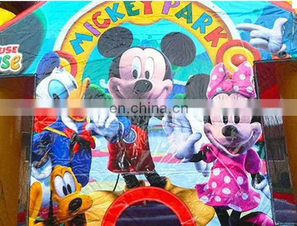 bouncing castle,inflatable mickey combo