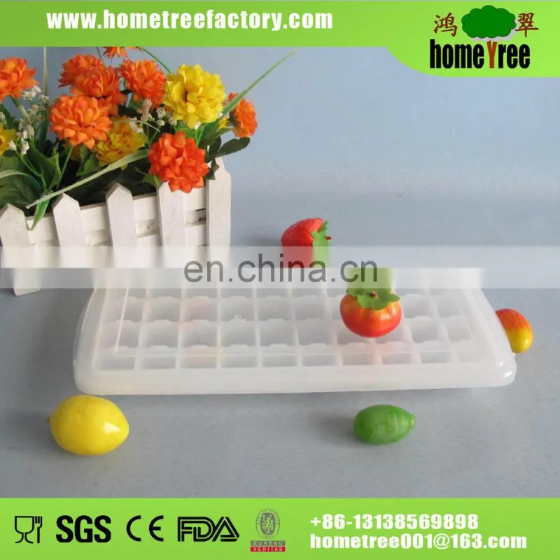 diamond shape plastic ice cube tray with lid
