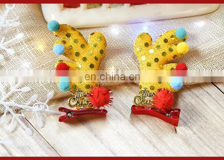 Trendy fashion chirstmas wholesale hairpin