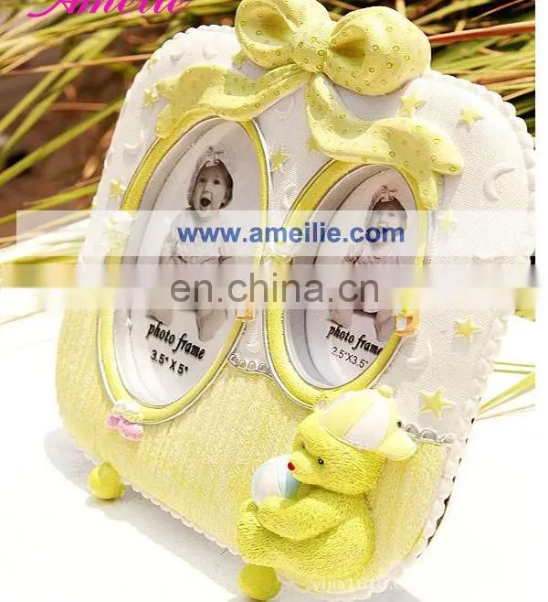 A0122 New design wholesale Bear Design Baby Photo Frame
