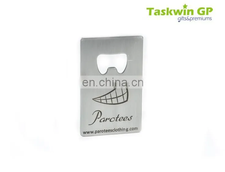 OEM Custom Metal Bottle Opener Card, Credit Card Bottle Opener, Business Stainless Steel Bottle Opener Cards