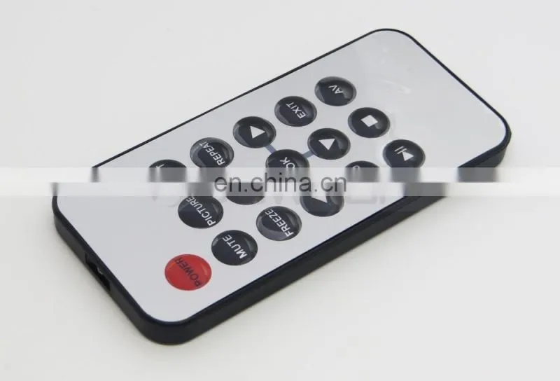Button Cell Mini TV Set Code Switch 16 Key Universal IR Remote Control For DVD Player