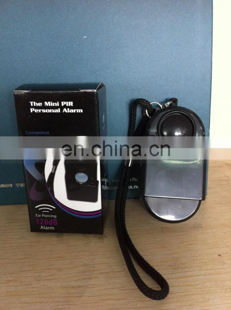 Travel Personal Security Alarm PIR Alarms with Strap