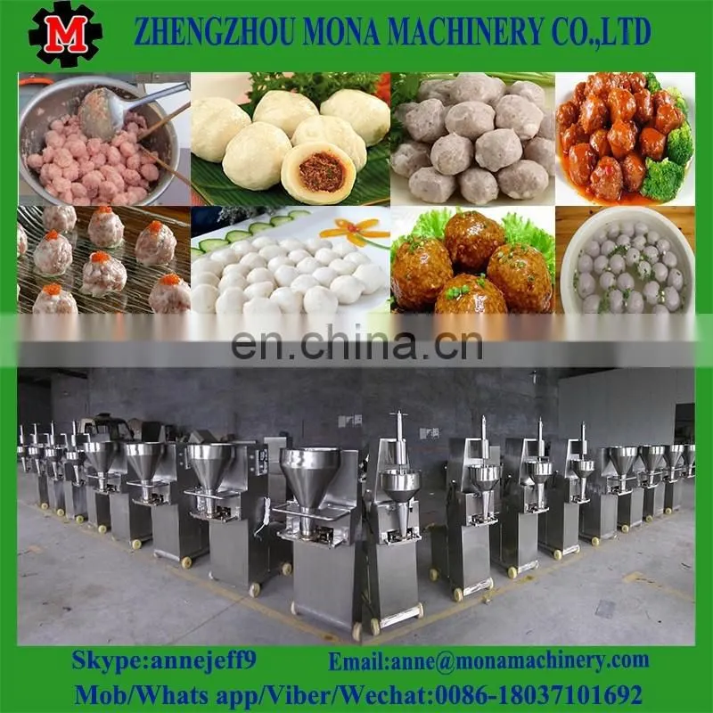 Beef fish chicken meatball making machine|vegetable potato ball maker