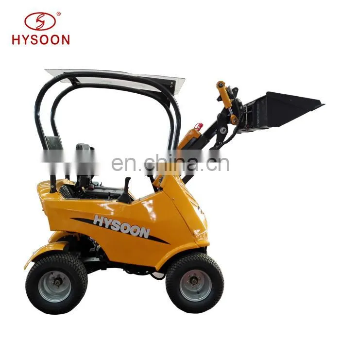 China HYSOON multifunction articulated mini loader price for sale