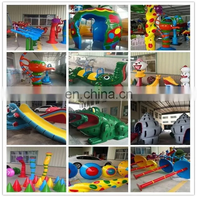 Fiberglass water slide swimming pool slide