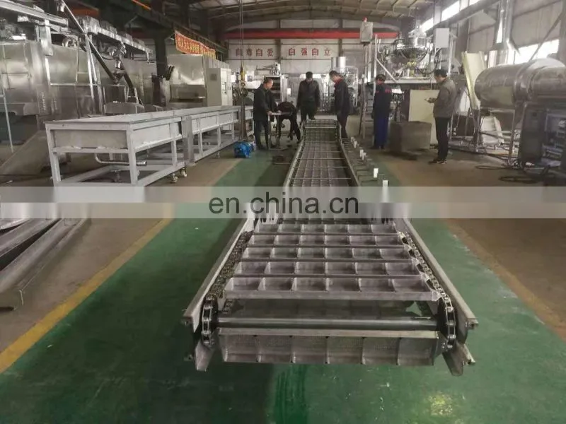 banana potato fruits chips fryer automatic continuous deep frying machine