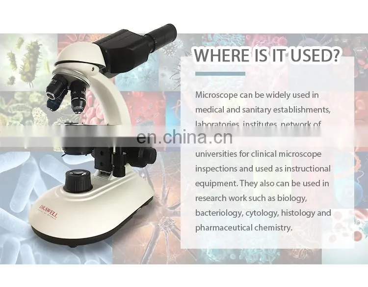 Optical Instrument Stereo Inverted Metallurgical Student Microscope