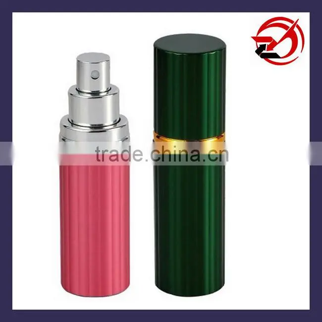 100ml round shaped Aluminum atomizer bottle