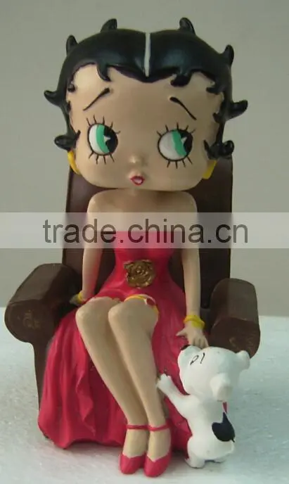 Resin Craft Betty Statue