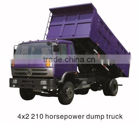4x2 210 horsepower dump truck
