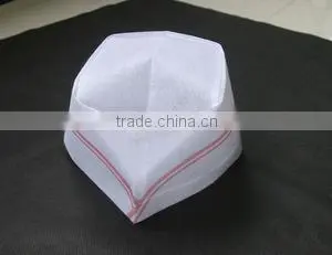 Disposable paper chef hat for hotel and kitchen use