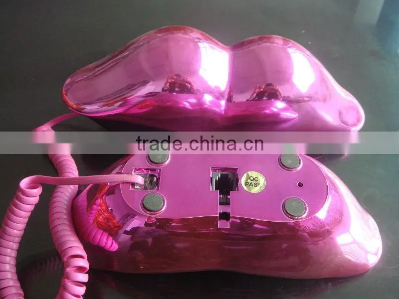 Cartoon Sex Lip Shape Telephone For Children