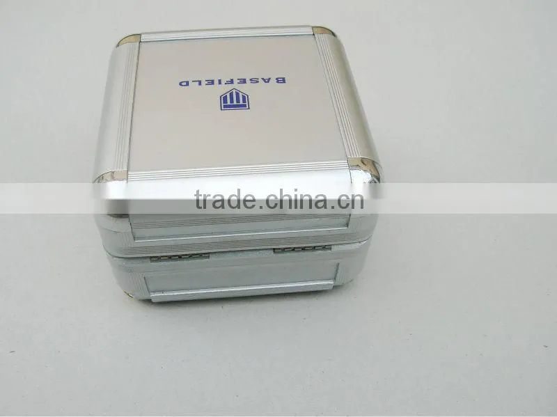 Top grade custom-made aluminum cheap watch case with empty